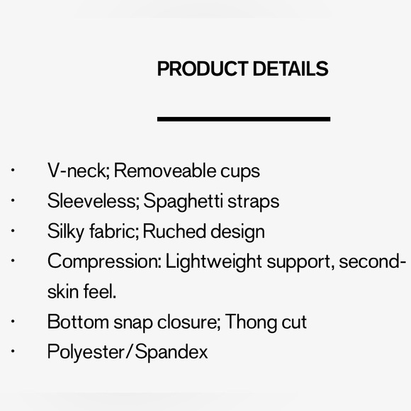 NWT! Express Body Contour Compression Ruched Body Suit - Picture 5 of 12